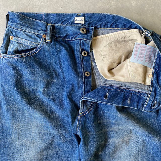 chimala 12.5oz SELVEDGE DENIM MONROE CUT