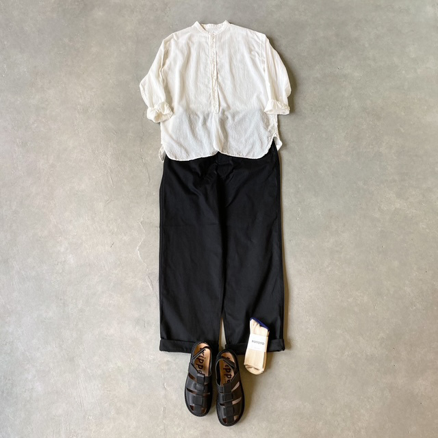 Nigel Cabourn NEW BASIC CHINO PANT - BLACK -