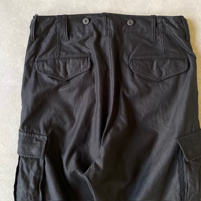 Nigel Cabourn ARMY CARGO PANT - BLACK -