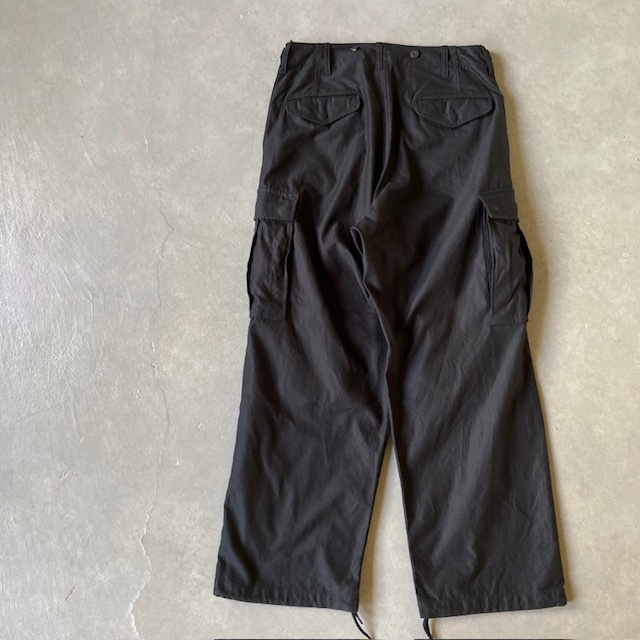Nigel Cabourn ARMY CARGO PANT - BLACK -