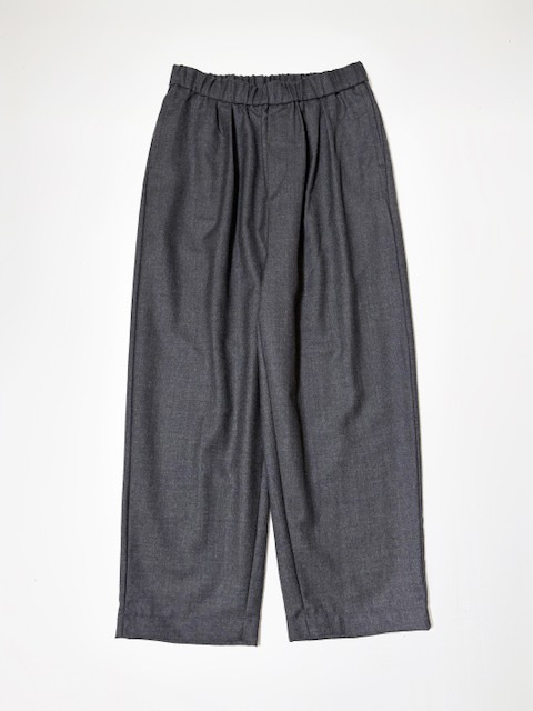 maison de soil  WORSTED SERGE  2TUCK TAPERED EASY PANTS