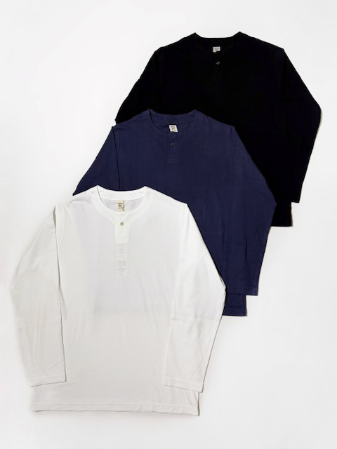 Jackman  HENLEYNECK LONG SLEEVE T-SHIRT