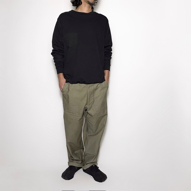 HTS (HARROW TOWN STORES) BACK SATIN BAKER PANTS