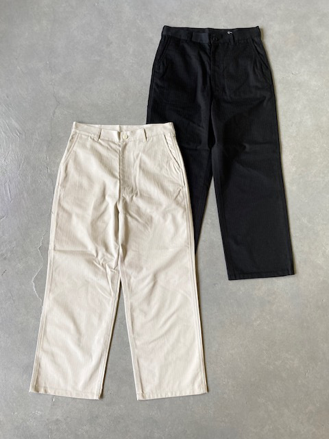 ORGANIC COTTON HERRINGBONE ARMEN WORK PAINTER PANTS