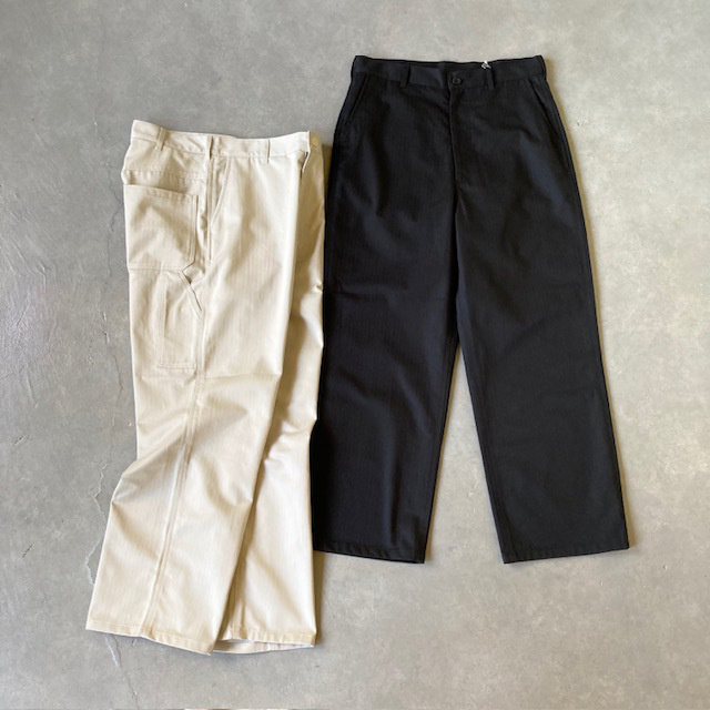 ORGANIC COTTON HERRINGBONE ARMEN WORK PAINTER PANTS