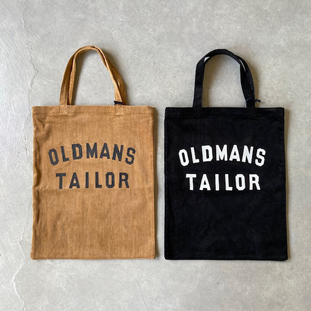 OLDMAN'S TAILOR OMT PRINT TOTE BAG " CORDUROY "