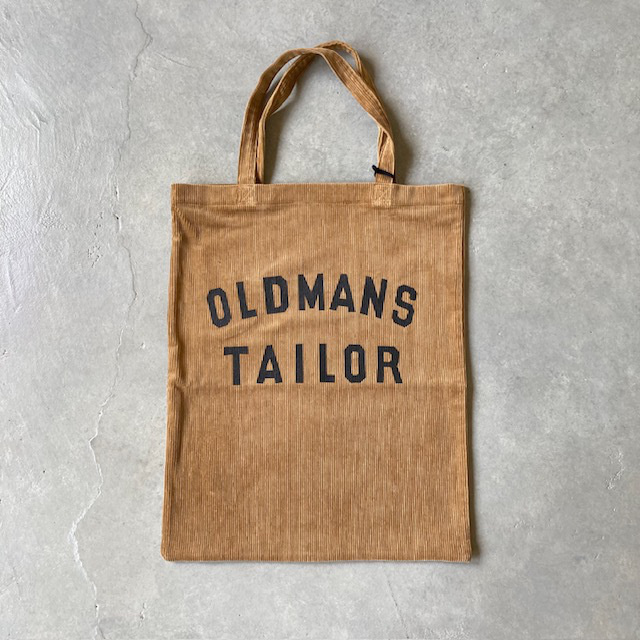 OLDMAN'S TAILOR OMT PRINT TOTE BAG " CORDUROY "