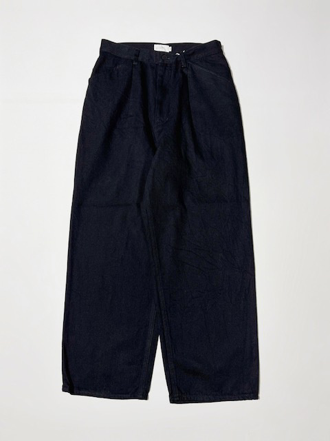 STILL BY HAND 12ozデニムワンタックパンツ
