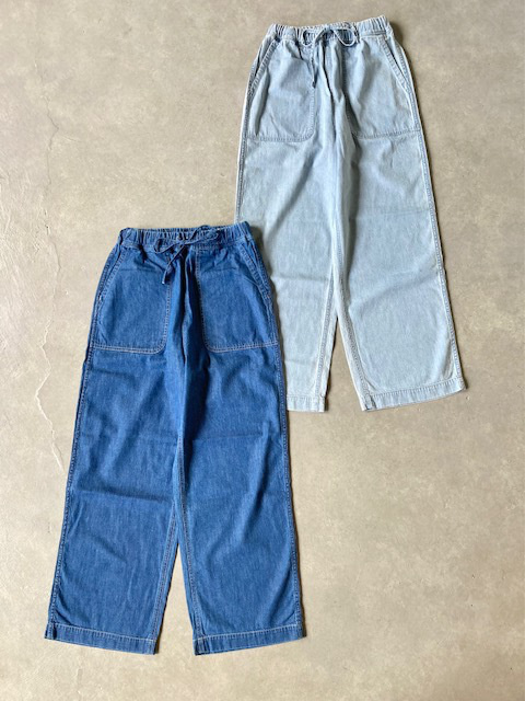 結-yui-  COTTO LINEN GABARDINE YUI-TILITY TROUSERS