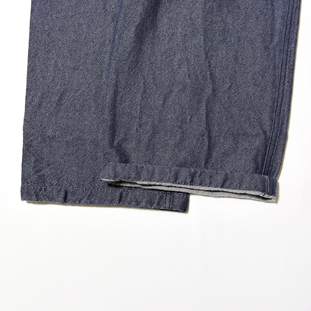 ARMEN WOOL / COTTON TWILL ADJUSTER TACK PANTS with SUSPENDERS 