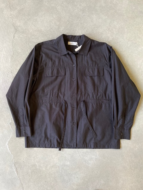 SOIL  40s POPLIN PLAIN REGULAR COLLAR  FLAP POCKET SHIRT