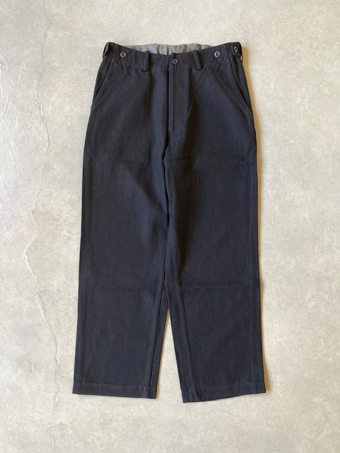 結-yui-  COTTO LINEN GABARDINE YUI-TILITY TROUSERS