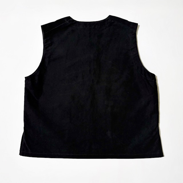 Arte poveraモールスキン Vネックベスト