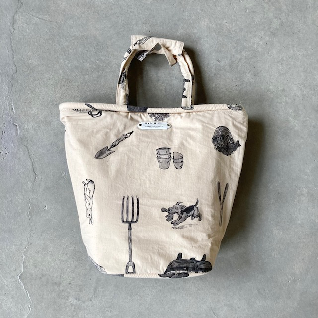 R&D.M.Co- (OLDMAN'S TAILOR) GREAT GREEN THUMB MARCHE BAG (TALL)