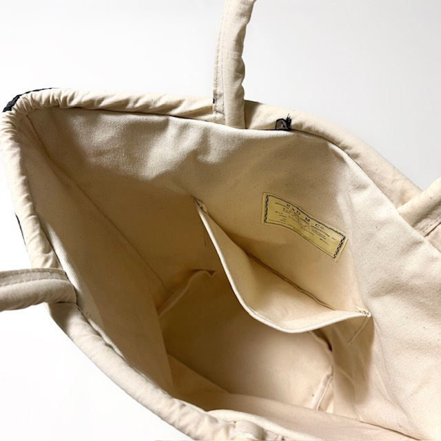 R&D.M.Co- (OLDMAN'S TAILOR) GREAT GREEN THUMB MARCHE BAG (TALL)