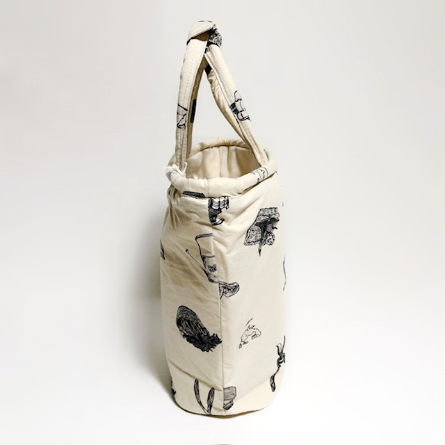 R&D.M.Co- (OLDMAN'S TAILOR) GREAT GREEN THUMB MARCHE BAG (TALL)