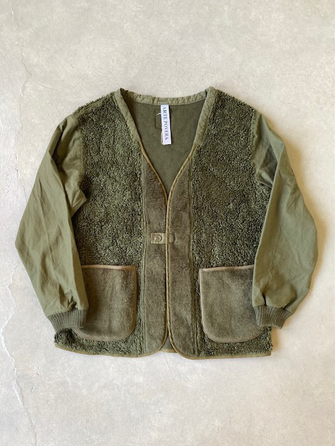 ARTE POVERA オランダボアラーナー RE-ノーカラージャケット