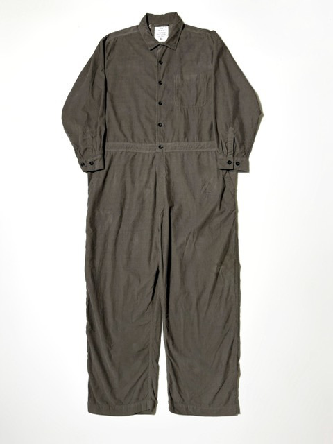 HTS (HARROW TOWN STORES) 26 WALES CORDUROY OVERDYE ONE-UP COLLAR OVERALLS
