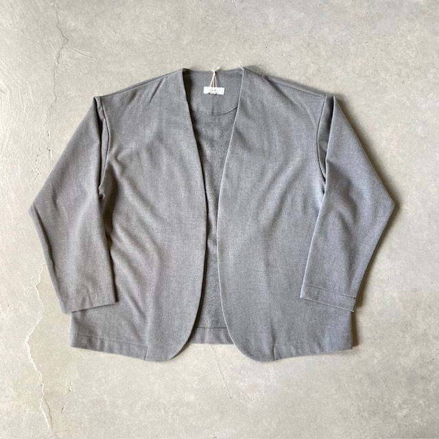 PRIT ツイルストレッチ裏起毛 トッパーカーディガンJK