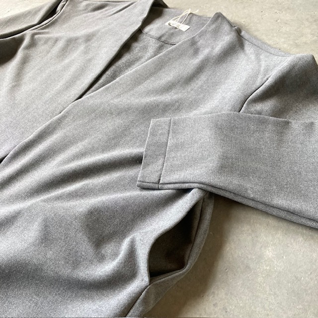 PRIT ツイルストレッチ裏起毛 トッパーカーディガンJK