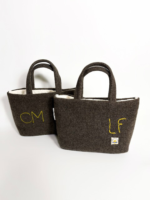 PRIT  コットンウール 12G天竺編み  タートルネックワイドプルオーバー