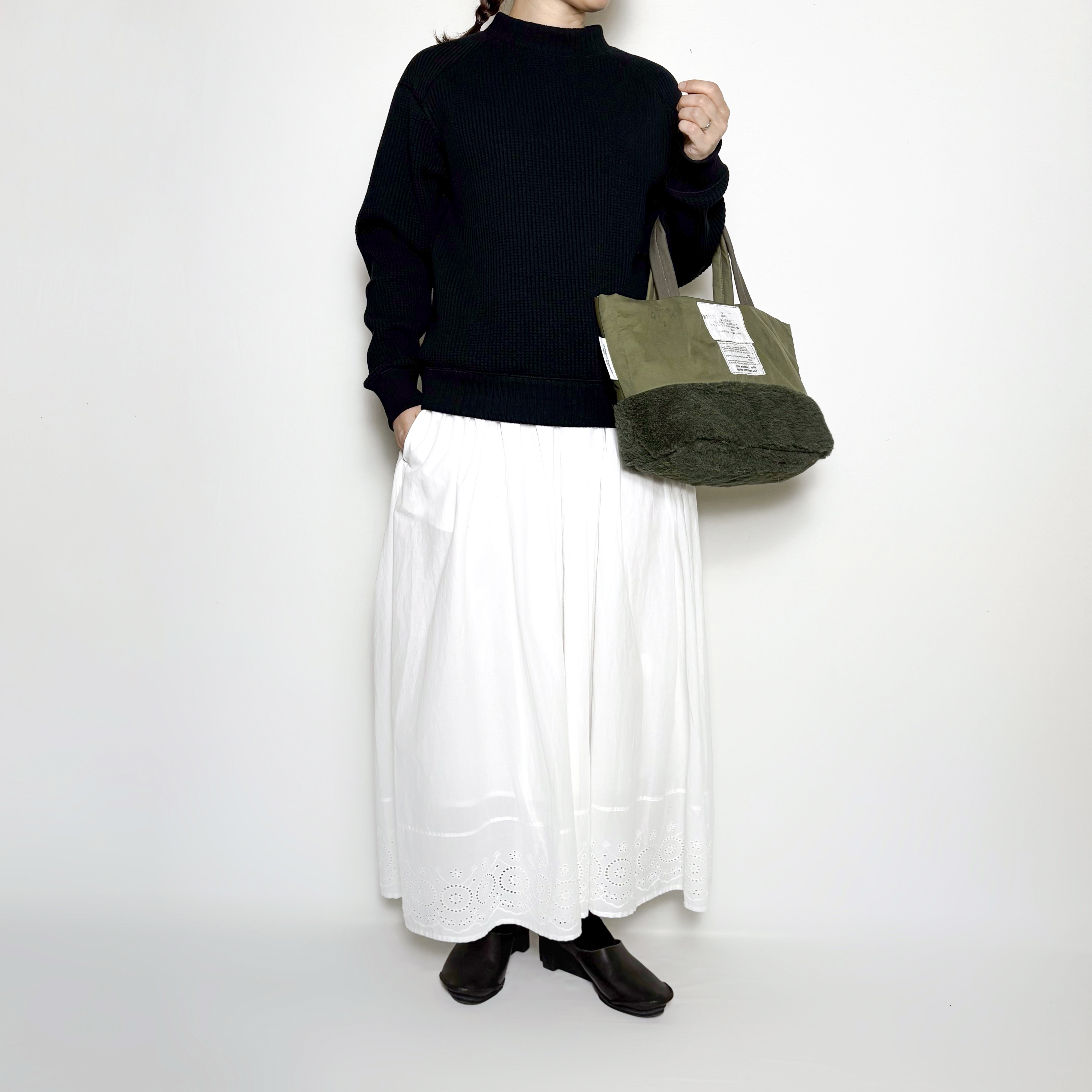 Jackman COTTON BIG WAFFLE MIDNECK