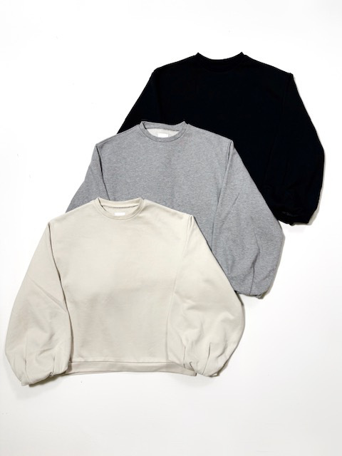 Gauze  VOLUME SLEEVE URAKE PULL OVER