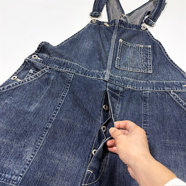 Chimala AMOSKEAG SELVEDGE DENIM OVERALL