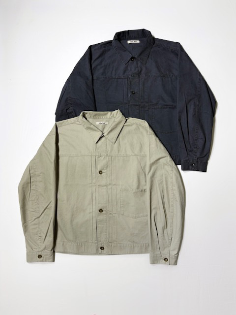 JOHNBULL  コットンスウェードトラッカーブルゾン