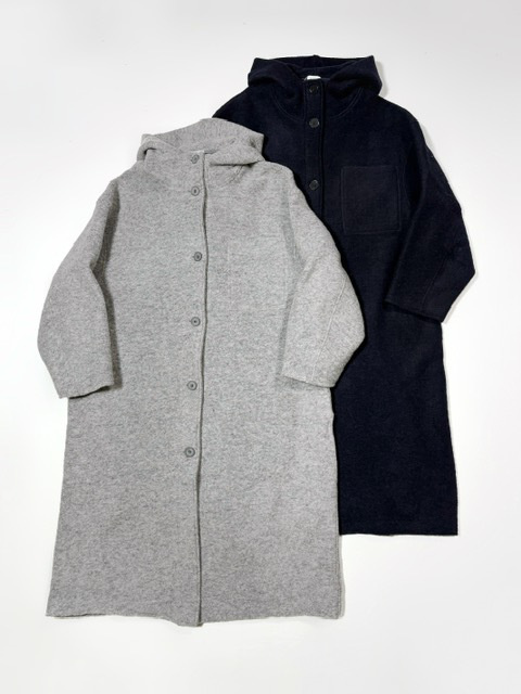 IKITSUKE  フードロングコート