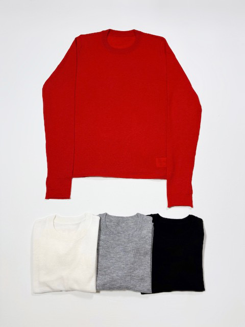 JOHNBULL カシミヤ混クルーネックニット