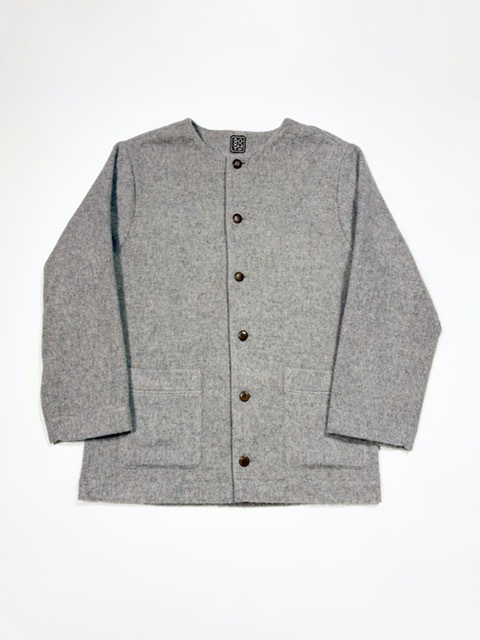 結-yui- ROUNDNECK CARDIGAN (REWOOL SHAGGY)