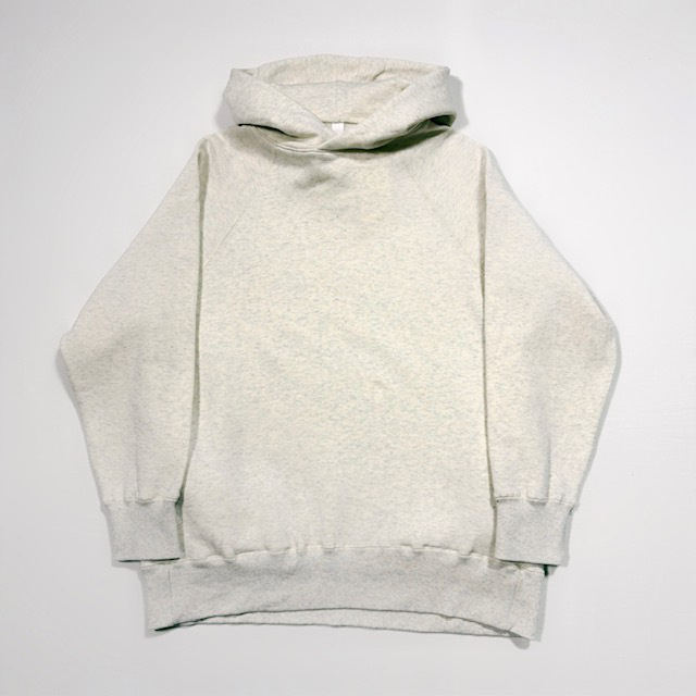 PRIT 裏毛起毛ラグランスリーブフードプルオーバー