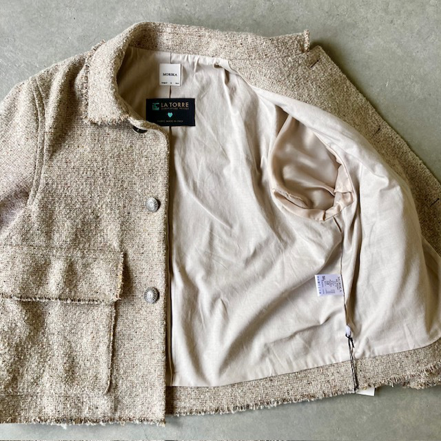 MORIKA ITALIAN NEP TWEED CHIMAYO JACKET