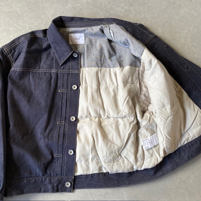 miffew DENIM DOWN JACKET (1st model)