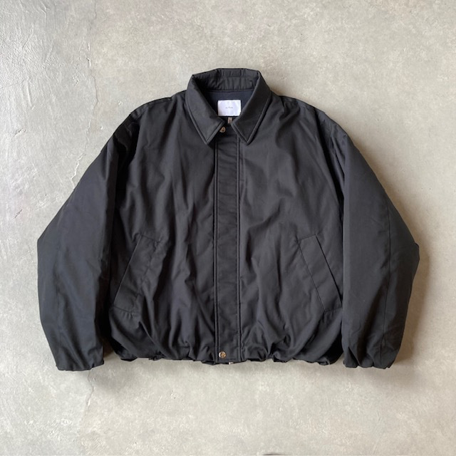 miffew WIDE SQUARE ZIP DOWN JACKET