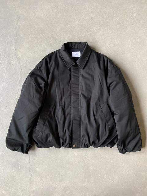 miffew WIDE SQUARE ZIP DOWN JACKET