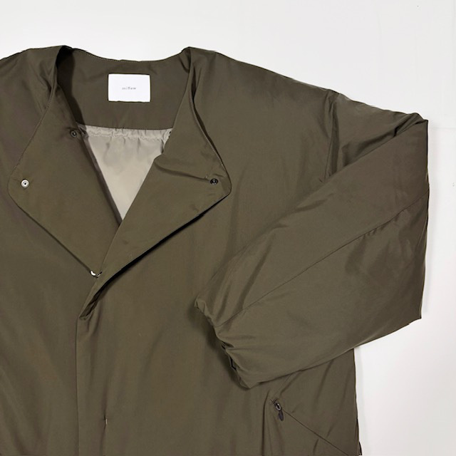 miffew COLLARLESS DOWN COAT