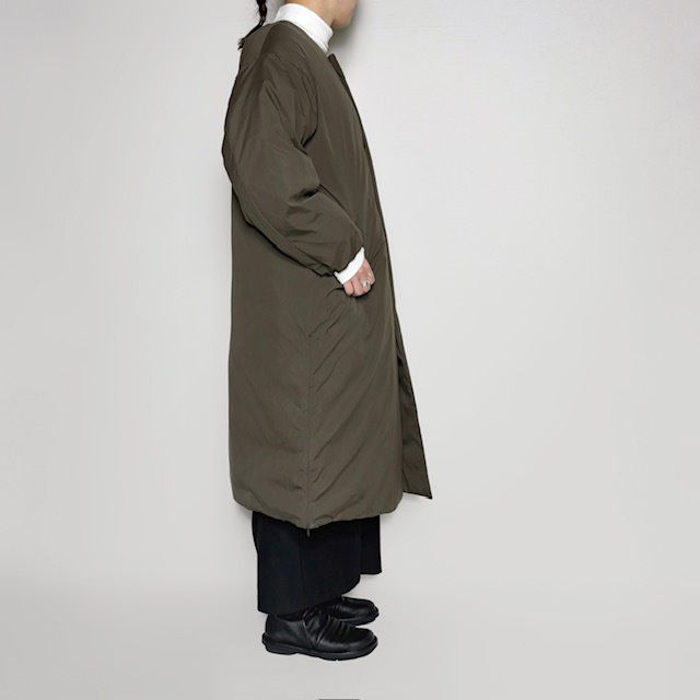 miffew COLLARLESS DOWN COAT