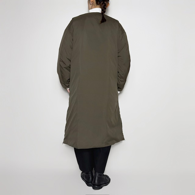 miffew COLLARLESS DOWN COAT