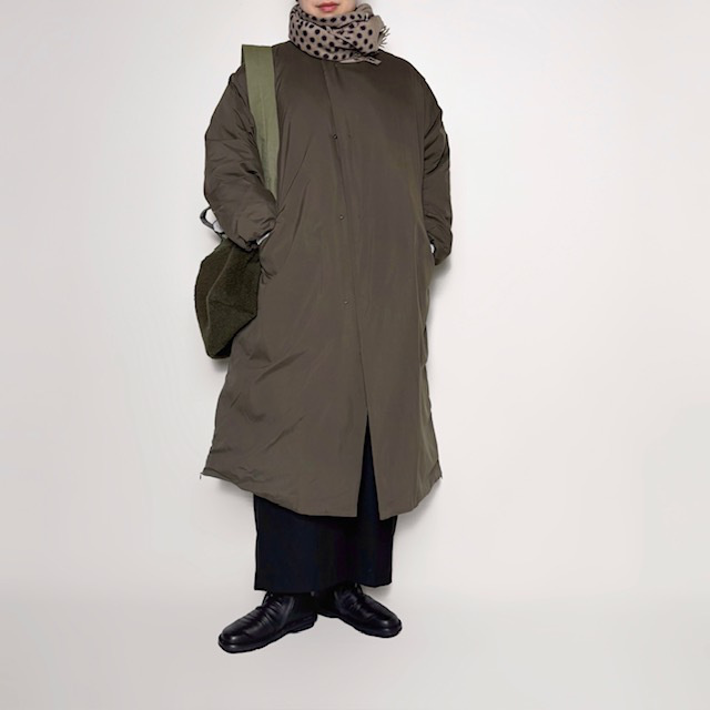 miffew COLLARLESS DOWN COAT