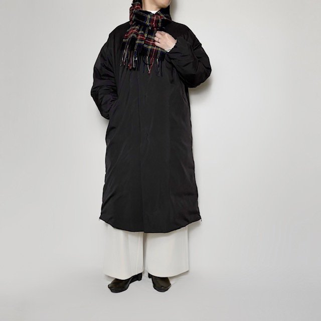 miffew COLLARLESS DOWN COAT