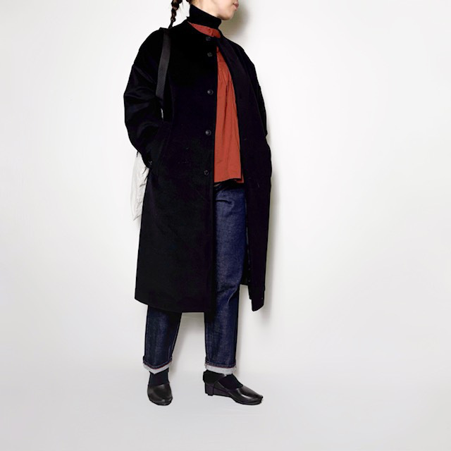 A PIECE OF LIBRARY アンゴラスウェードラグナコート