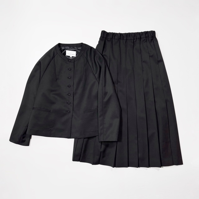 A PIECE OF LIBRARY スマートウールベイリージャケット