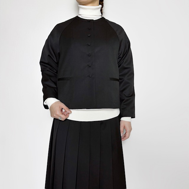 A PIECE OF LIBRARY スマートウールベイリージャケット