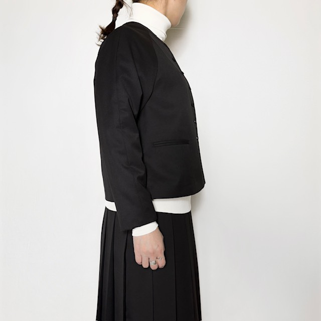 A PIECE OF LIBRARY スマートウールベイリージャケット