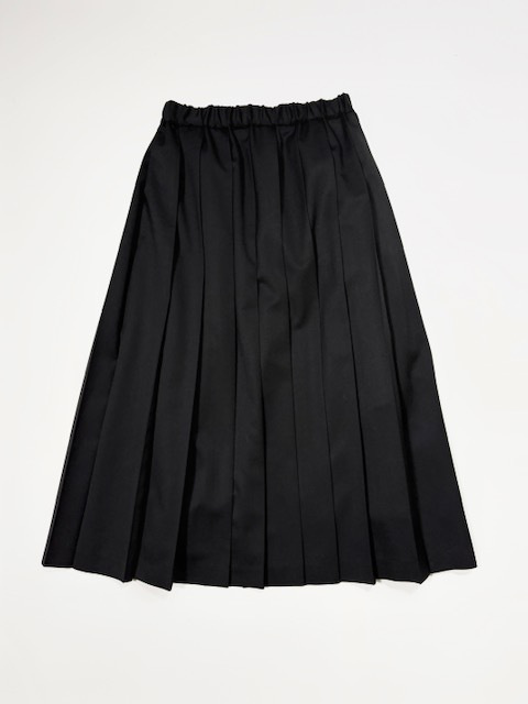 A PIECE OF LIBRARY スマートウールクラシックプリーツスカート