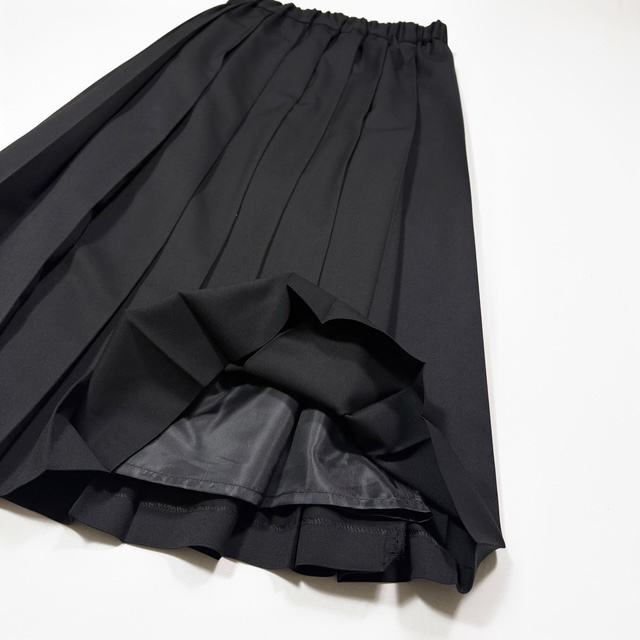 A PIECE OF LIBRARY スマートウールクラシックプリーツスカート
