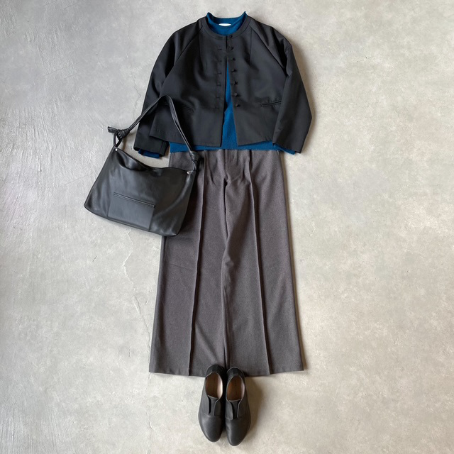 A PIECE OF LIBRARY スマートウールベイリージャケット