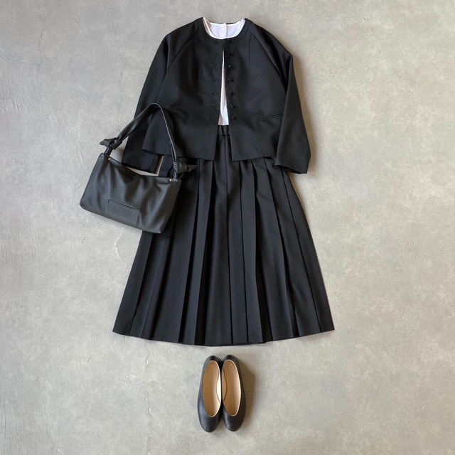 A PIECE OF LIBRARY スマートウールベイリージャケット